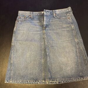 Vintage Denim Blue Women's Jean Skirt